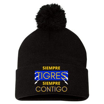 Tigres De Monterrey Pom Pom 12in Knit Beanie