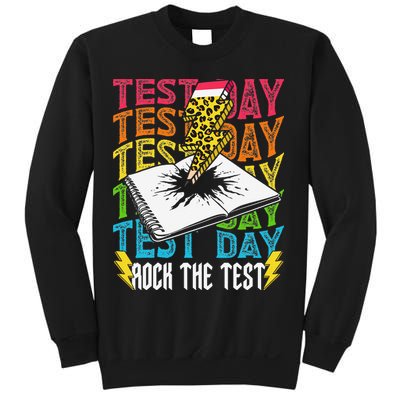 Testing Day Motivational School Teacher Rock The Test Day Sweatshirt