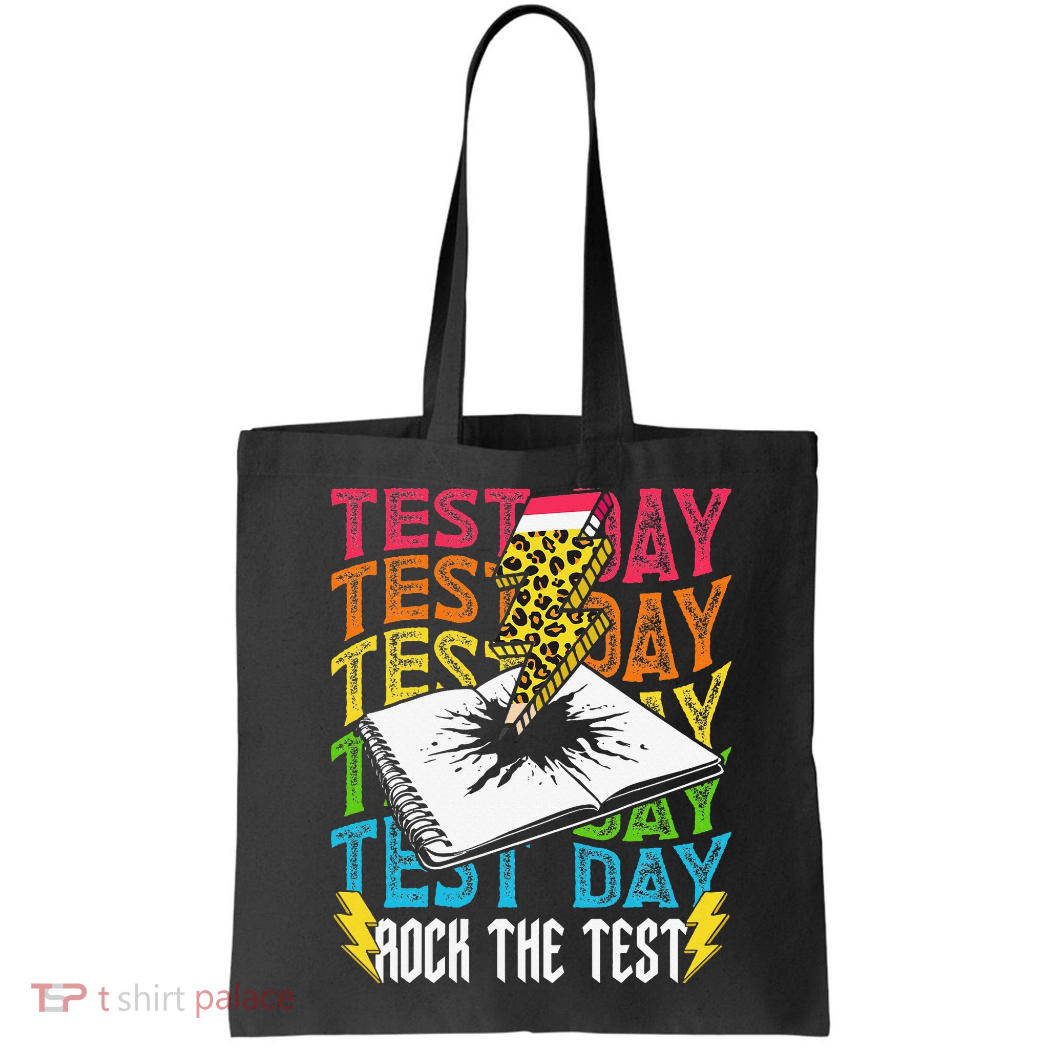 Testing Day Motivational School Teacher Rock The Test Day Bag
