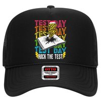 Testing Day Motivational School Teacher Rock The Test Day Hat