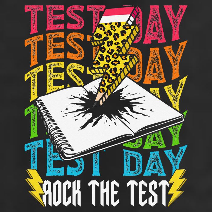 Testing Day Motivational School Teacher Rock The Test Day Hat