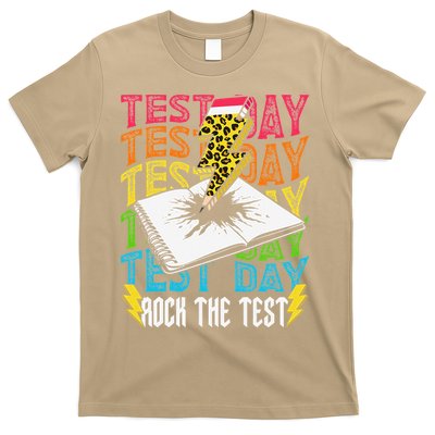 Testing Day Motivational School Teacher Rock The Test Day T-Shirt