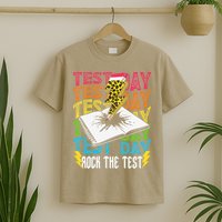 Testing Day Motivational School Teacher Rock The Test Day T-Shirt