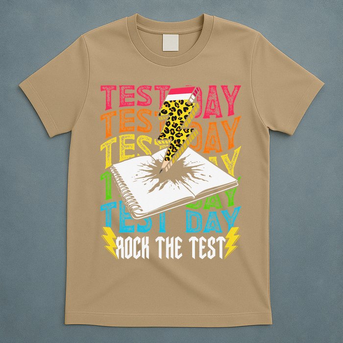Testing Day Motivational School Teacher Rock The Test Day T-Shirt