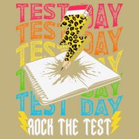 Testing Day Motivational School Teacher Rock The Test Day T-Shirt