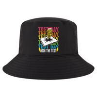 Testing Day Motivational School Teacher Rock The Test Day Cool Comfort Performance Bucket Hat