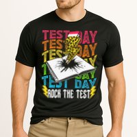 Testing Day Motivational School Teacher Rock The Test Day Cooling Performance Crew T-Shirt