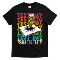 Testing Day Motivational School Teacher Rock The Test Day T-Shirt