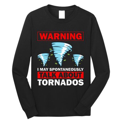 Tornado Designs Meteorology Storm Lovers Long Sleeve Shirt