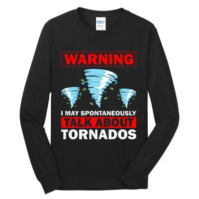 Tornado Designs Meteorology Storm Lovers Tall Long Sleeve T-Shirt