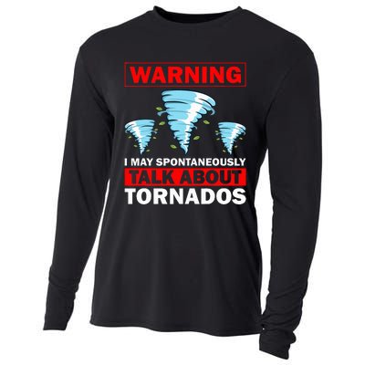 Tornado Designs Meteorology Storm Lovers Cooling Performance Long Sleeve Crew