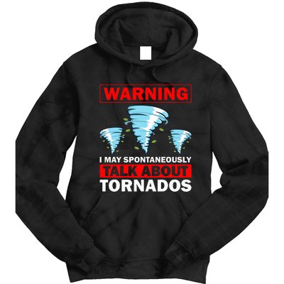 Tornado Designs Meteorology Storm Lovers Tie Dye Hoodie