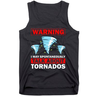 Tornado Designs Meteorology Storm Lovers Tank Top