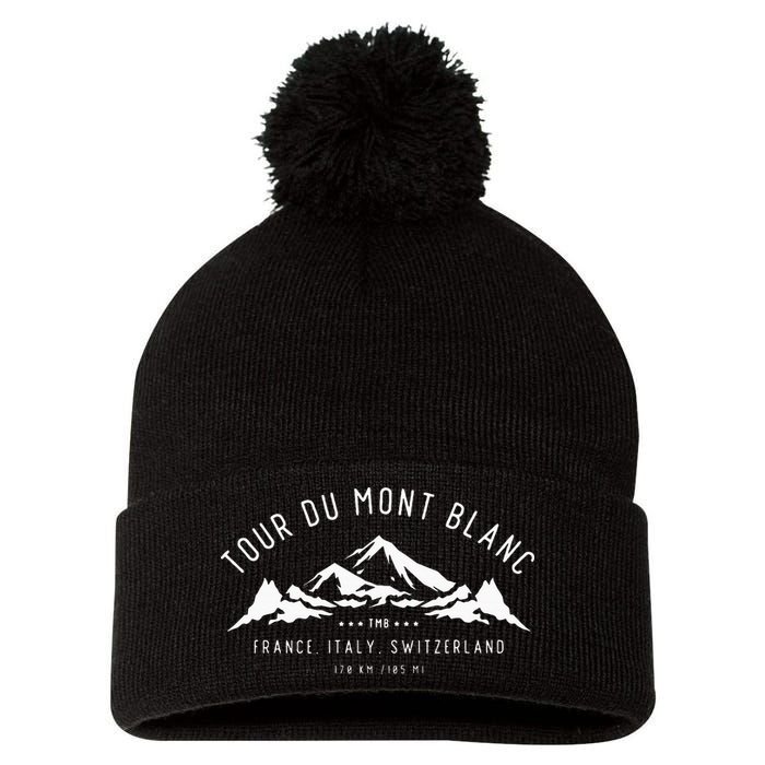 T.O.U.R Du Mont Blanc Pom Pom 12in Knit Beanie