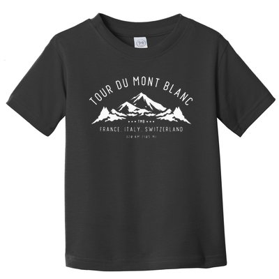 T.O.U.R Du Mont Blanc Toddler T-Shirt