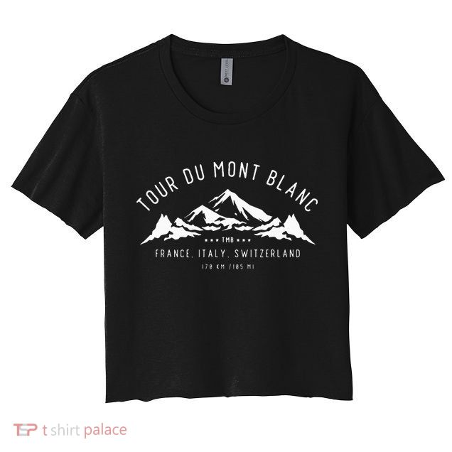 T.O.U.R Du Mont Blanc Crop Top