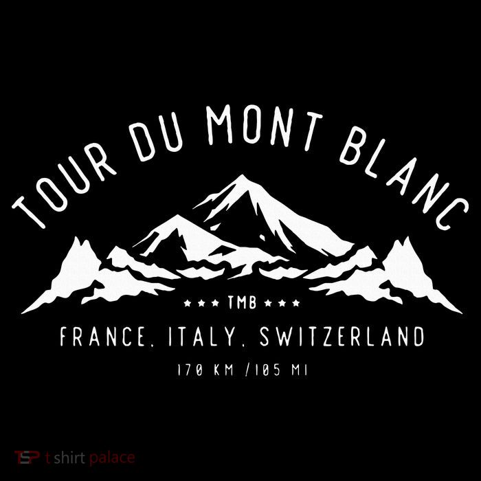 T.O.U.R Du Mont Blanc Zip Tote Bag