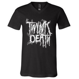 Twink Death Metal V-Neck T-Shirt