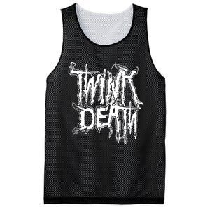 Twink Death Metal Mesh Reversible Basketball Jersey Tank