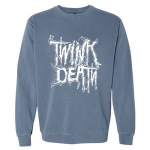 Twink Death Metal Garment-Dyed Sweatshirt