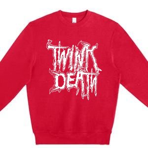 Twink Death Metal Premium Crewneck Sweatshirt