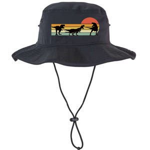 Trex Dinosaur March Retro Sunset Legacy Cool Fit Booney Bucket Hat