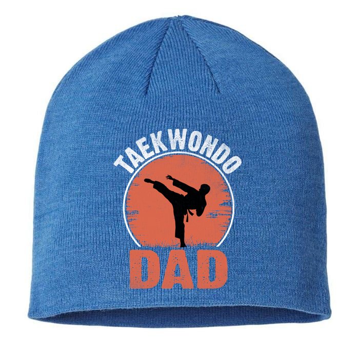 Taekwondo Dad Martial Artist Martial Arts Tkd Gift Sustainable Beanie