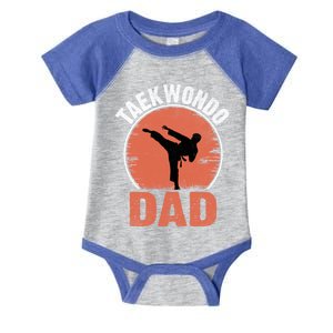 Taekwondo Dad Martial Artist Martial Arts Tkd Gift Infant Baby Jersey Bodysuit