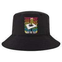 Testing Day Motivational School Teacher Rock The Test Day Cool Comfort Performance Bucket Hat