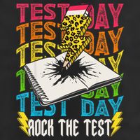 Testing Day Motivational School Teacher Rock The Test Day 11oz C Handle Ceramic Mug