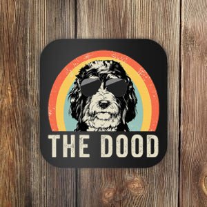 The Dood Mom Bernedoodle Doodle Dog Dad Coaster