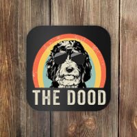 The Dood Mom Bernedoodle Doodle Dog Dad Coaster