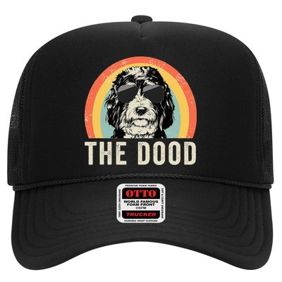 The Dood Mom Bernedoodle Doodle Dog Dad Trucker Hat