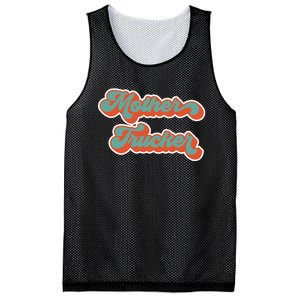 Truck Driver Mother Trucker Design Funny Mother Trucker Mesh Reversible Basketball Jersey Tank