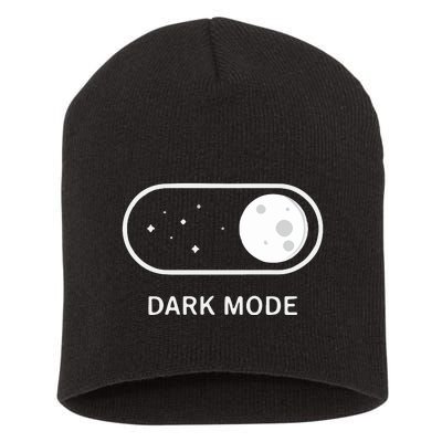 Technotim Dark Mode Short Acrylic Beanie