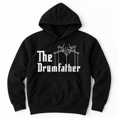 The Drumfather Musician Percussion Instrument Player Drummer Hoodie