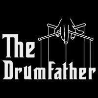 The Drumfather Musician Percussion Instrument Player Drummer T-Shirt