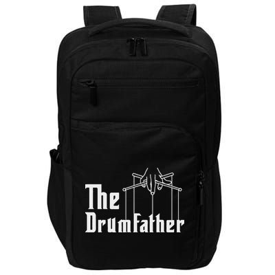 The Drumfather Musician Percussion Instrument Player Drummer Impact Tech Backpack