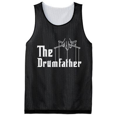 The Drumfather Musician Percussion Instrument Player Drummer Mesh Reversible Basketball Jersey Tank