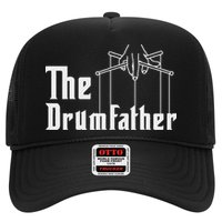 The Drumfather Musician Percussion Instrument Player Drummer Hat