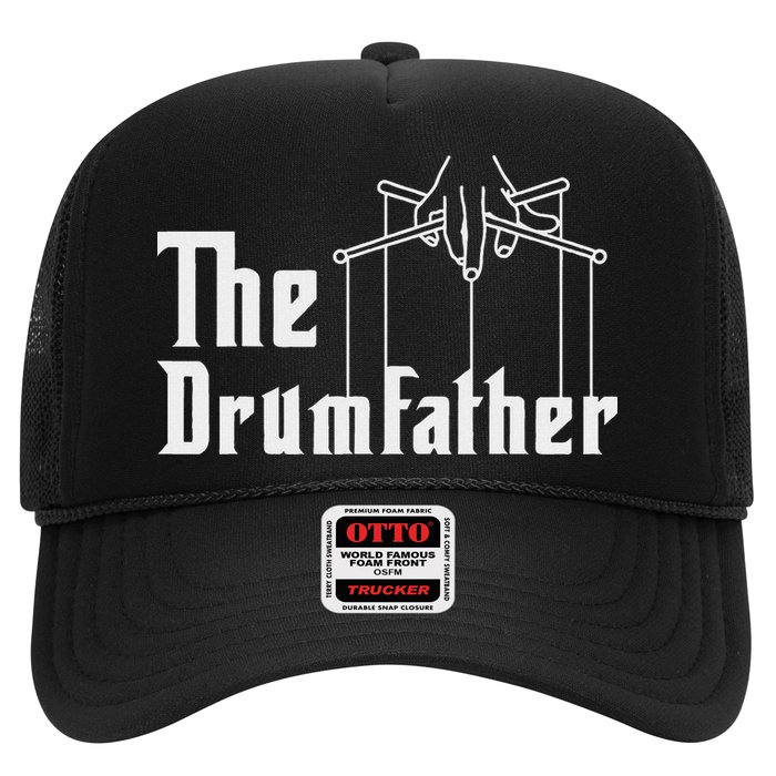The Drumfather Musician Percussion Instrument Player Drummer Hat
