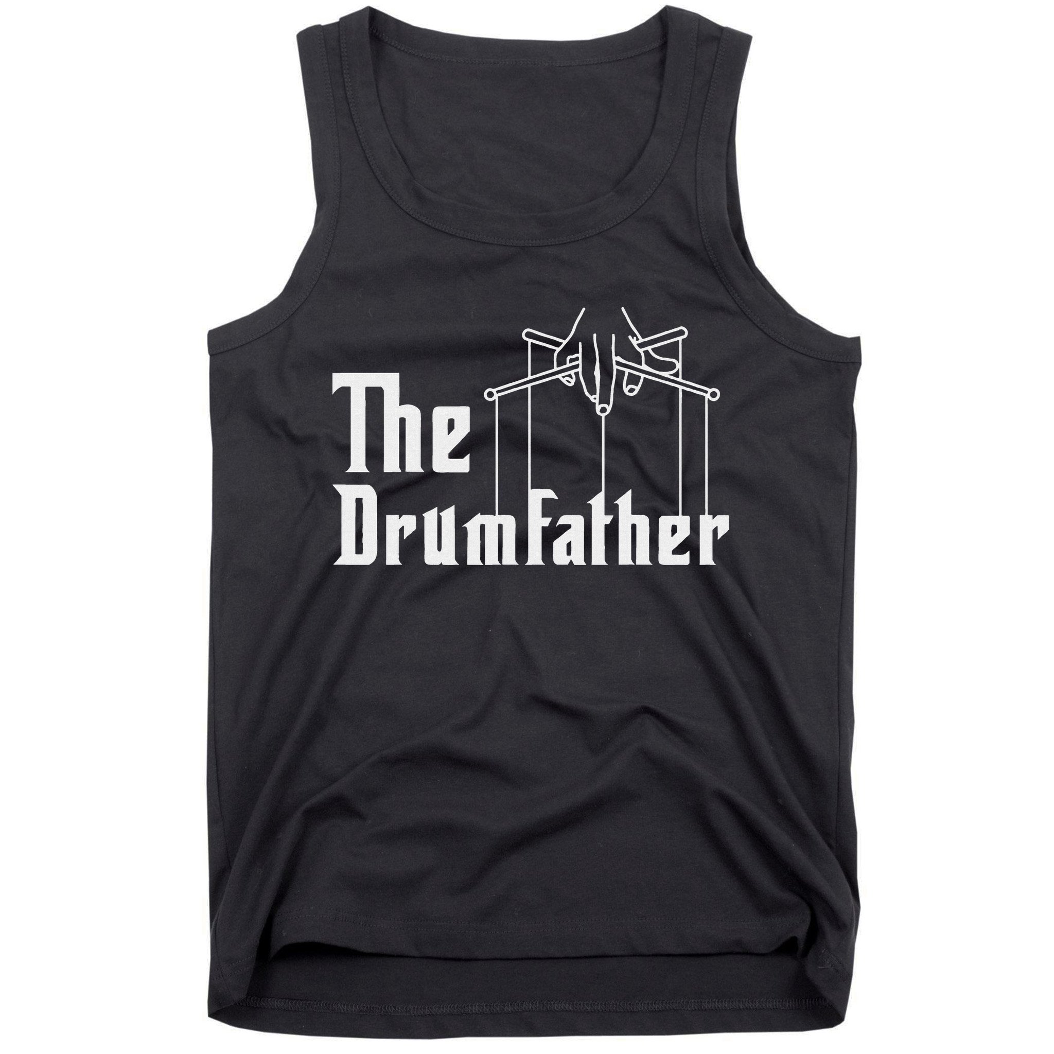 The Drumfather Musician Percussion Instrument Player Drummer Tank Top