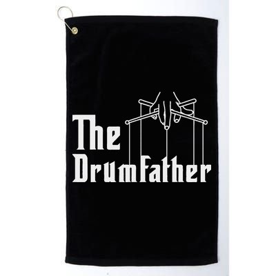 The Drumfather Musician Percussion Instrument Player Drummer Golf Towel