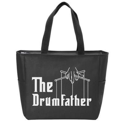 The Drumfather Musician Percussion Instrument Player Drummer Zip Tote Bag