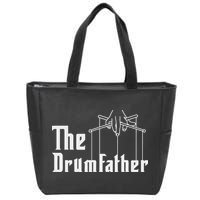 The Drumfather Musician Percussion Instrument Player Drummer Zip Tote Bag