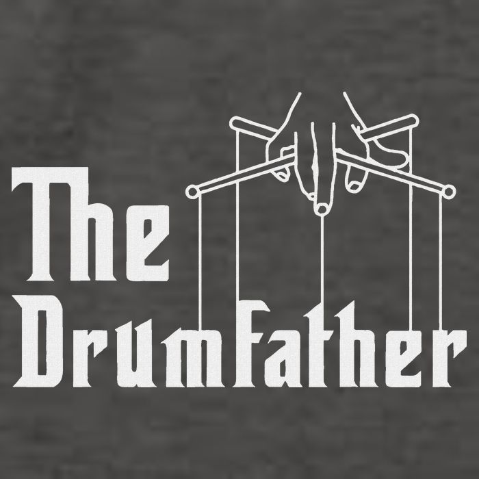 The Drumfather Musician Percussion Instrument Player Drummer Vector Backpack