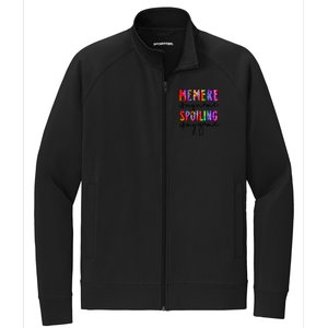 Tie Dye Memere Is My Name Spoiling Is My Game Mothers Day Gift Stretch Full-Zip Cadet Jacket