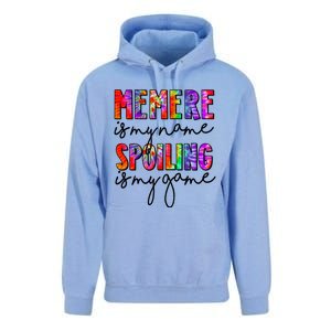 Tie Dye Memere Is My Name Spoiling Is My Game Mothers Day Gift Unisex Surf Hoodie