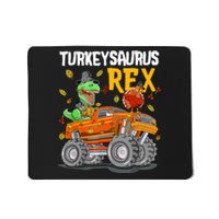 Turkey Dino Monster Truck Thanksgiving Turkeysaurus Rex Mousepad