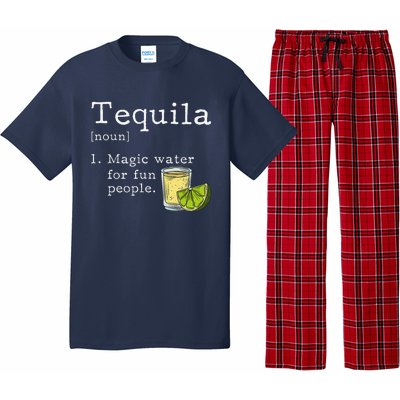 Tequila Definition Magic Water For Fun People Drinking Pajama Set